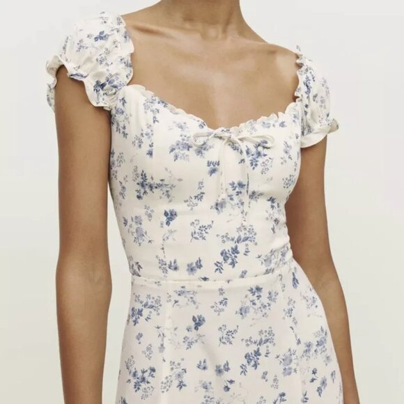 Reformation Pacey Dress Short Mini Dress Size 4 - Picture 7 of 10